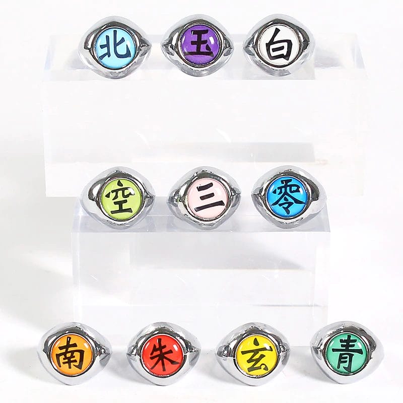 sannidhi 10pcs Akatsuki Rings Na-ruto Cosplay Finger Rings with Necklace  Cosplay Prop Silver Ring Set Price in India - Buy sannidhi 10pcs Akatsuki  Rings Na-ruto Cosplay Finger Rings with Necklace Cosplay Prop