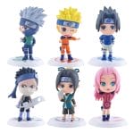 Naruto 8cm Toy Figures 12Styles 6pcs/lot