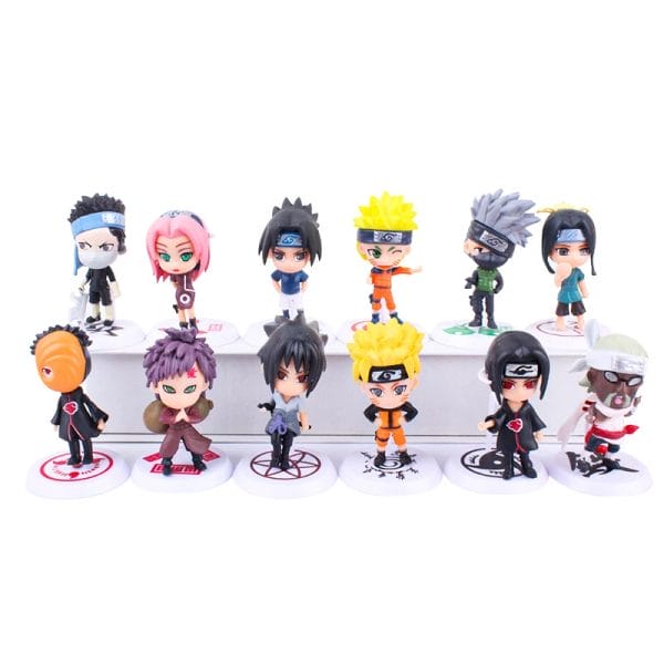 Naruto 8cm Toy Figures 12Styles 6pcs/lot Ghibli Store ghibli.store