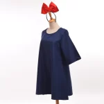 Kiki’s Delivery Service Dress and Head Wear Set Cosplay Costumes