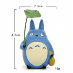 Totoro Family With Leaf Figure Ghibli Store ghibli.store