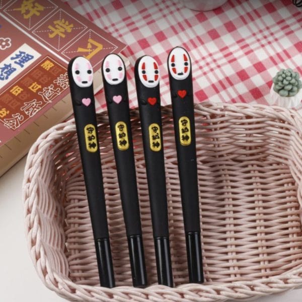 Spirited Away Kaonashi No Face Gel Ink Pen 2pcs/lot Ghibli Store ghibli.store