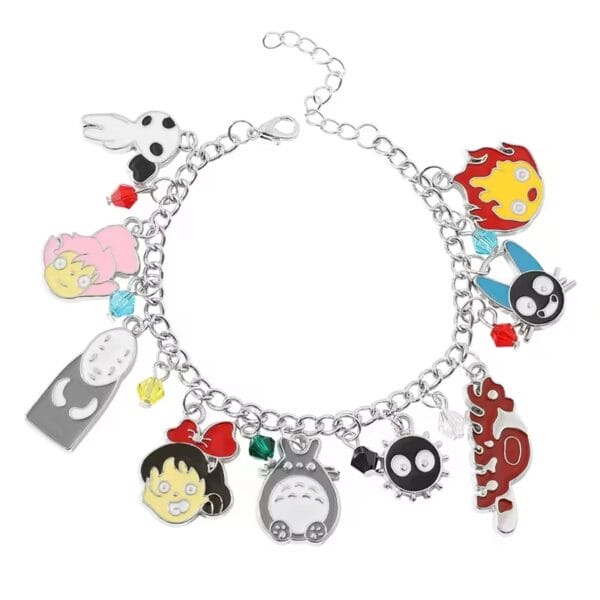 Ghibli Studio Movies Characters Pendant Bracelet Ghibli Store ghibli.store