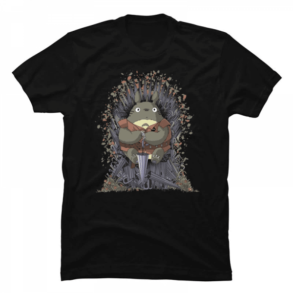 Totoro Game of Throne T Shirt - ghibli.store