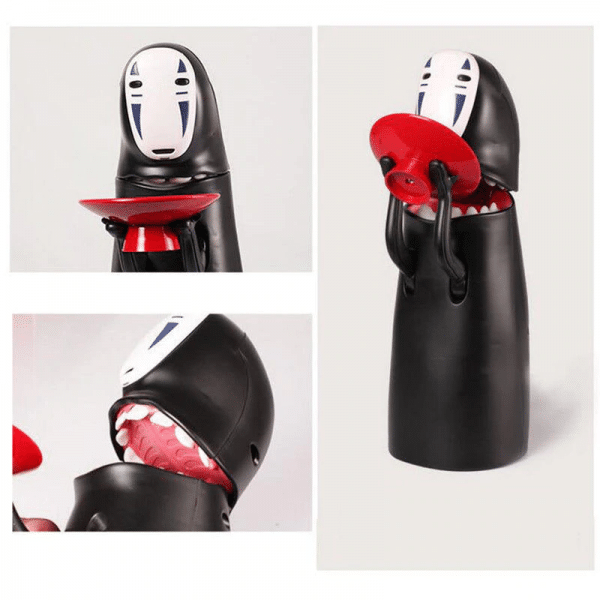 Spirited Away No Face Kaonashi Moving Piggy Bank Ghibli Store ghibli.store