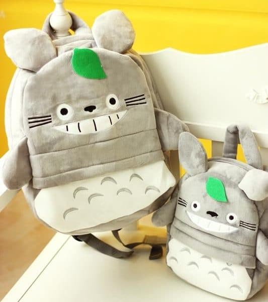 My Neighbor Totoro Children Plush Backpack Ghibli Store ghibli.store