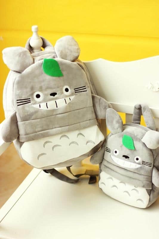 My Neighbor Totoro Children Plush Backpack Ghibli Store ghibli.store