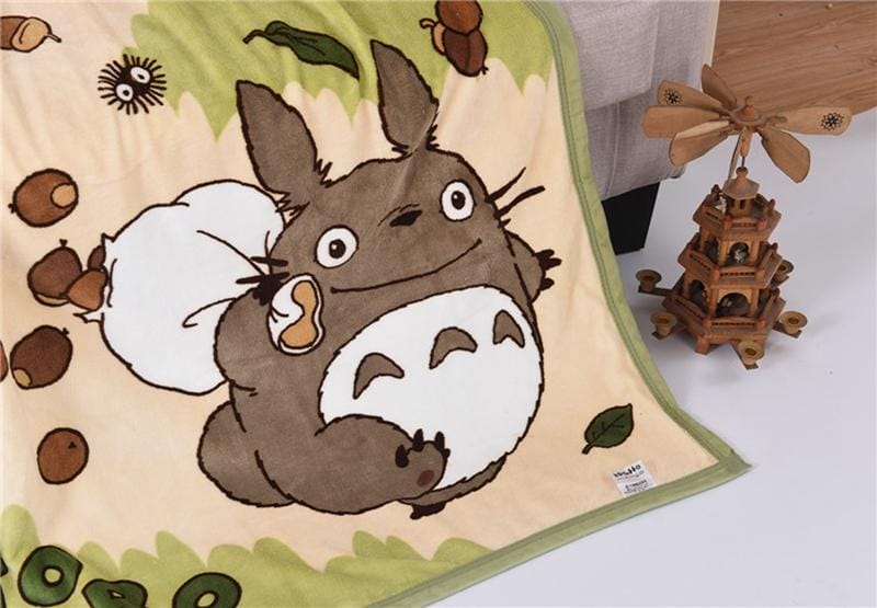 Totoro Blanket 90cmX120cm Ghibli Store ghibli.store