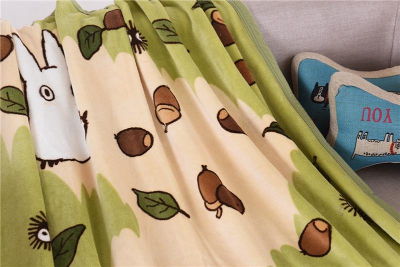 Totoro Blanket 90cmX120cm - ghibli.store