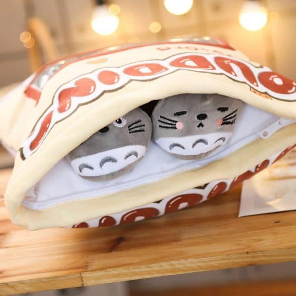 Totoro Family Stuffed Pillow Creative Gift Ghibli Store ghibli.store