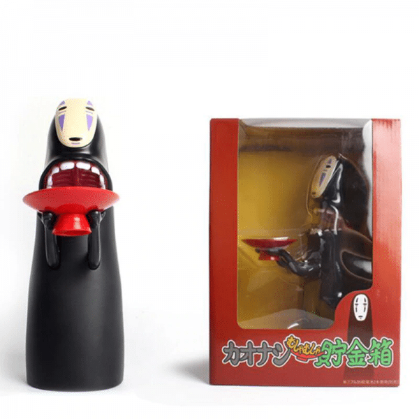 Spirited Away No Face Kaonashi Moving Piggy Bank Ghibli Store ghibli.store