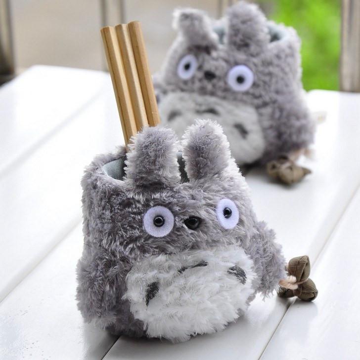 Totoro Plush Phone Stand Holder - ghibli.store