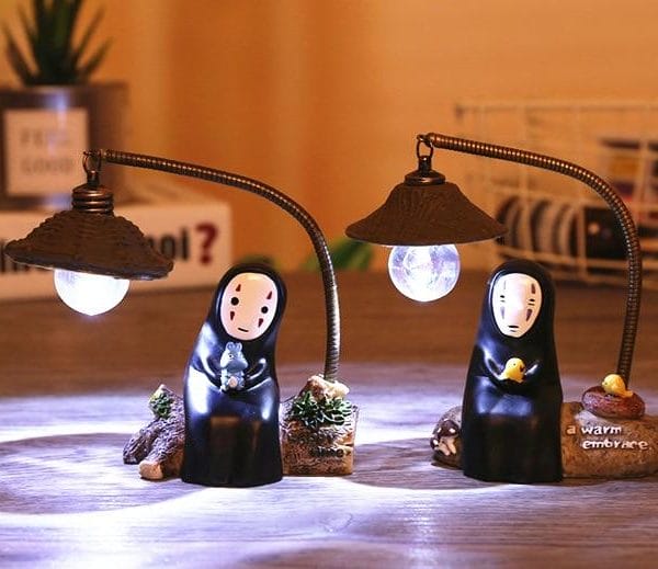Spirited Away No Face Kaonashi Figures Toy LED Light Ghibli Store ghibli.store