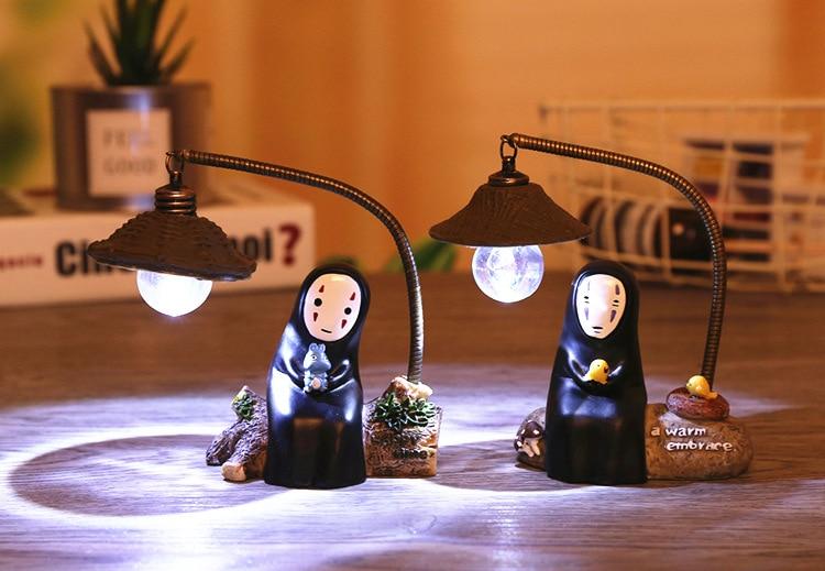 Spirited Away No Face Kaonashi Figures Toy LED Light Ghibli Store ghibli.store