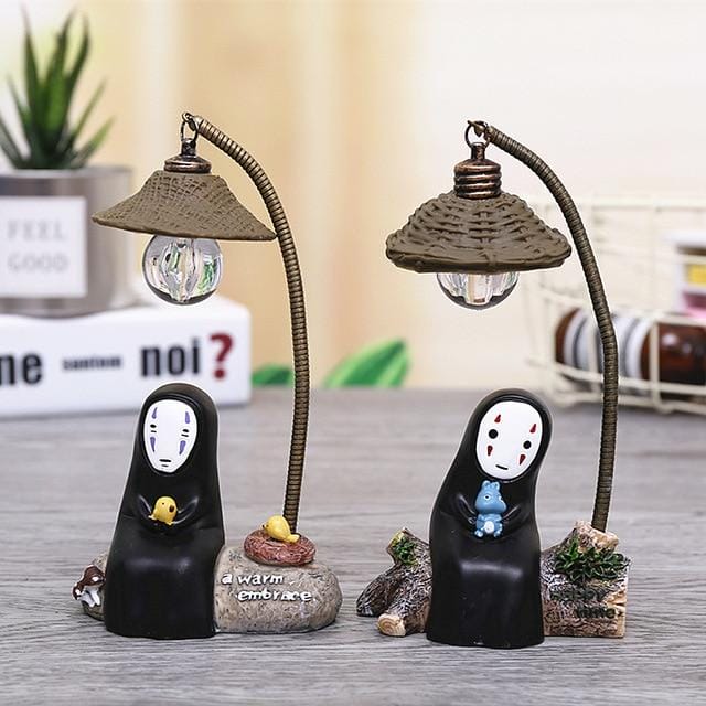 Spirited Away No Face Kaonashi Figures Toy LED Light - ghibli.store