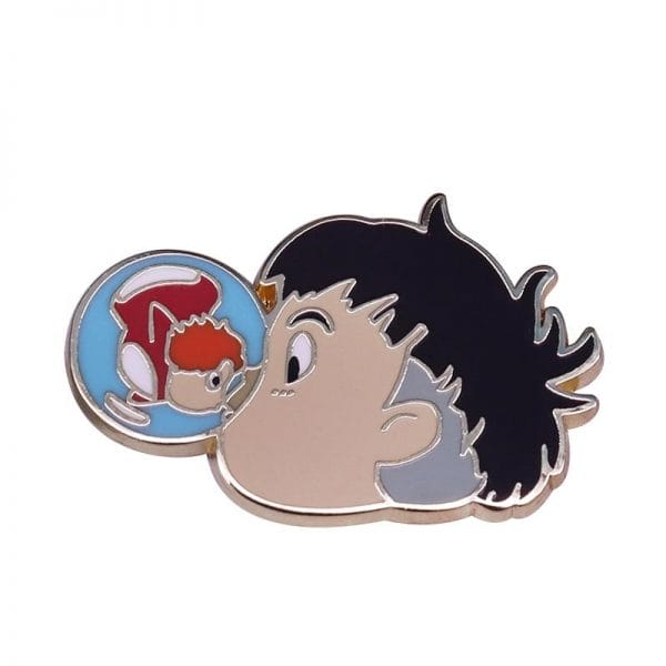 Spirited Away Kaonashi No Face and The Bath House Badge Pins Ghibli Store ghibli.store