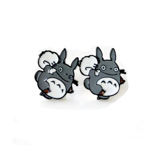 Totoro earrings sale