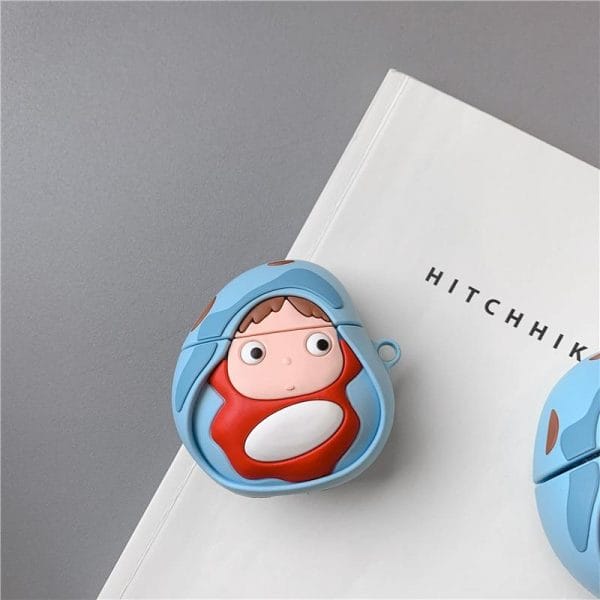 Ponyo on The Cliff Airpods Case Ghibli Store ghibli.store