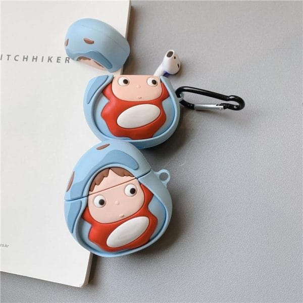 Ponyo on The Cliff Airpods Case Ghibli Store ghibli.store