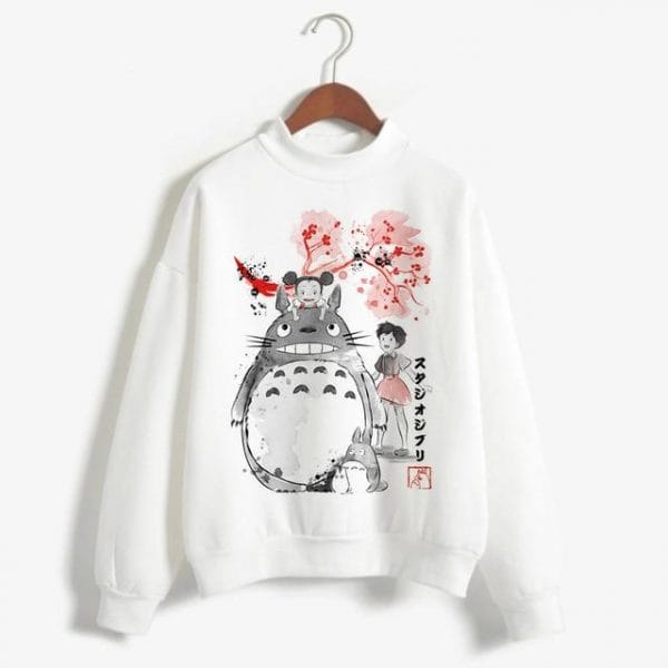 Ghibli Studio Characters Sweatshirt for Women Ghibli Store ghibli.store