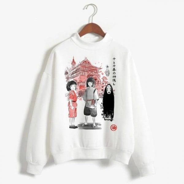 Ghibli Studio Characters Sweatshirt for Women Ghibli Store ghibli.store