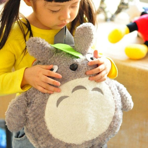 My Neighbor Totoro Stuffed Backpack 2 sizes for Kid Ghibli Store ghibli.store