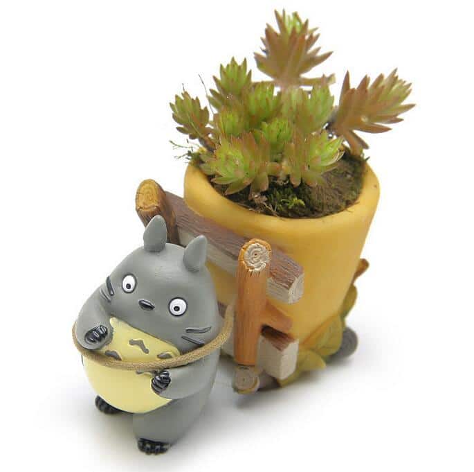 My Neighbor Totoro Flower Pot Figure 5cm - Ghibli Store
