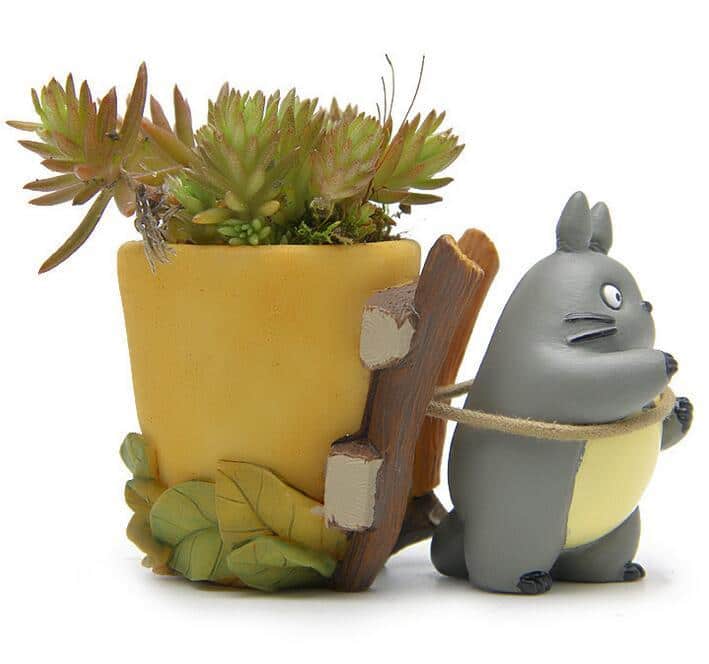 My Neighbor Totoro Flower Pot Figure 5cm Ghibli Store ghibli.store