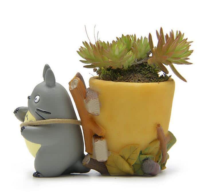 My Neighbor Totoro Flower Pot Figure 5cm Ghibli Store ghibli.store
