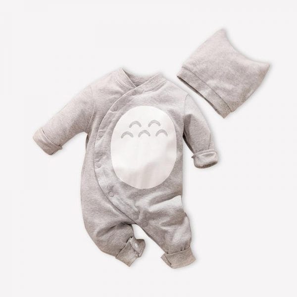 My Neighbor Totoro with Leaf Onesies Long Sleeve for Baby 10 Colors Ghibli Store ghibli.store