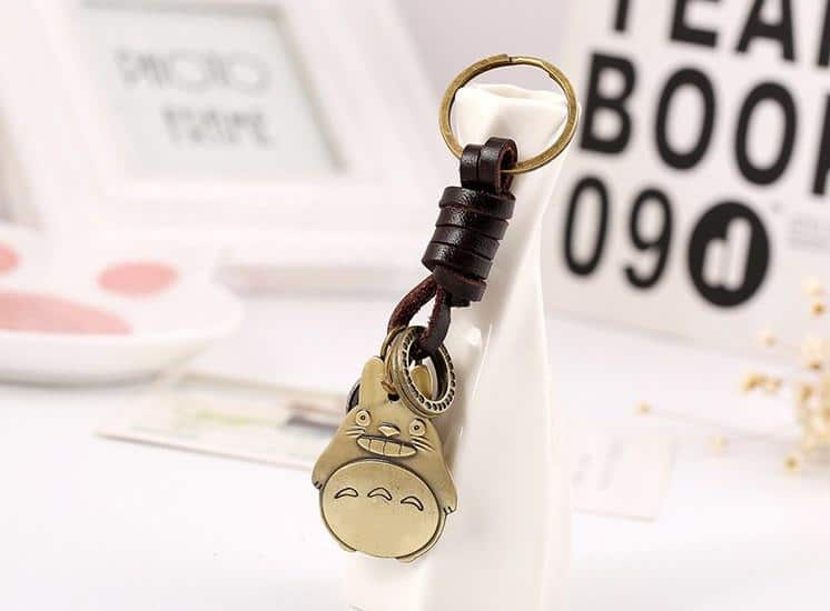 My Neighbor Totoro Leather keychain - ghibli.store