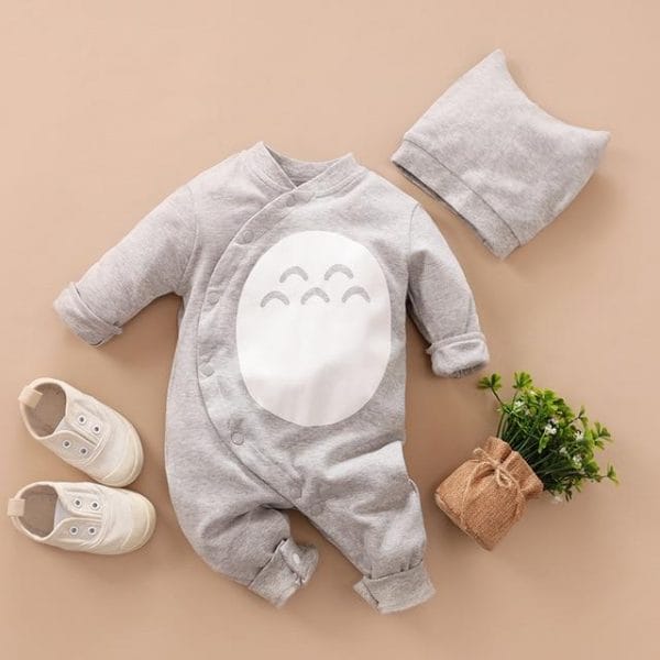 My Neighbor Totoro Cosplay Onesies with Hat For Baby Ghibli Store ghibli.store