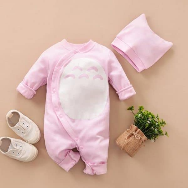 My Neighbor Totoro Cosplay Onesies with Hat For Baby Ghibli Store ghibli.store