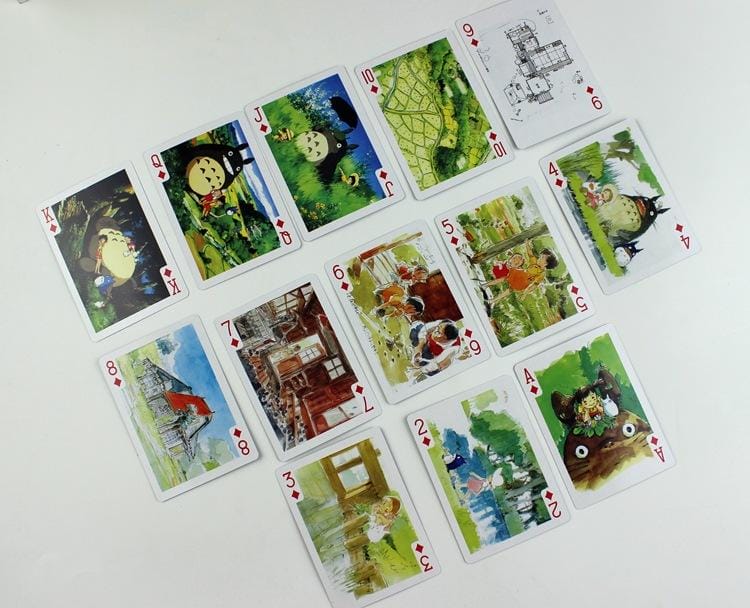 My Neighbor Totoro Playing Cards Ghibli Store ghibli.store