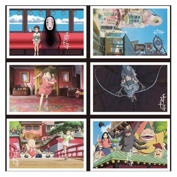 Spirited Away Postcard 36 Sheets/Set Ghibli Store ghibli.store