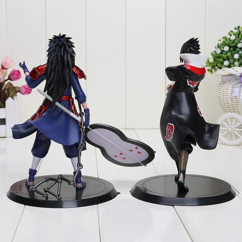 Uchiha Madara + Uchiha Sasuke Toys Figures Set - ghibli.store