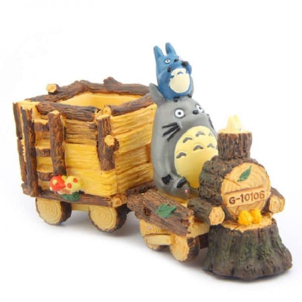 My Neighbor Totoro Mini Train Flower Pot Ghibli Store ghibli.store