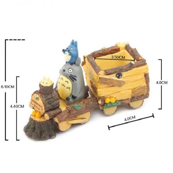 My Neighbor Totoro Mini Train Flower Pot Ghibli Store ghibli.store