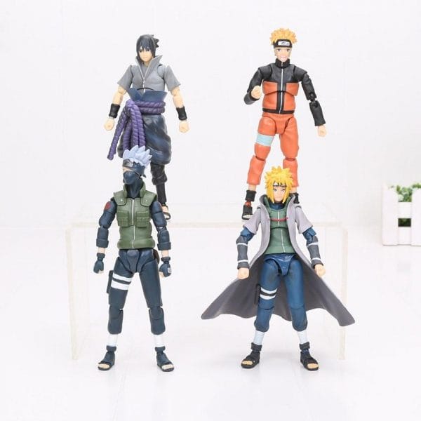 Naruto Sasuke Minato Namikaze Hatake Kakashi Collectible Toys Figures - ghibli.store