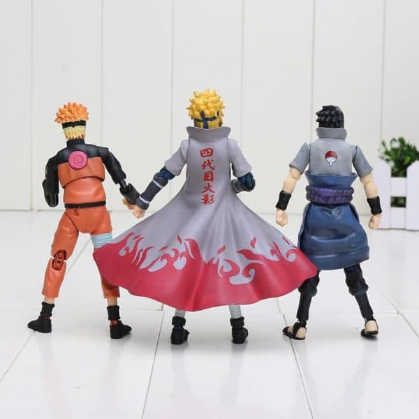 Naruto Sasuke Minato Namikaze Hatake Kakashi Collectible Toys Figures Ghibli Store ghibli.store