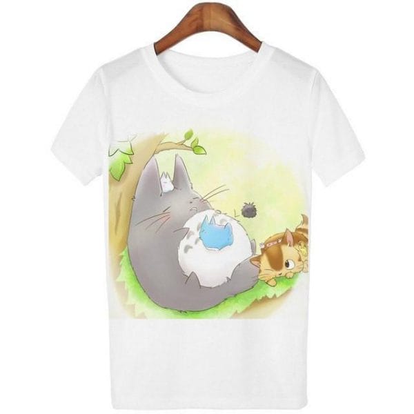 Casual o-neck Totoro Print T-shirt Women 14 Styles Ghibli Store ghibli.store