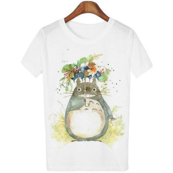 Casual o-neck Totoro Print T-shirt Women 14 Styles Ghibli Store ghibli.store