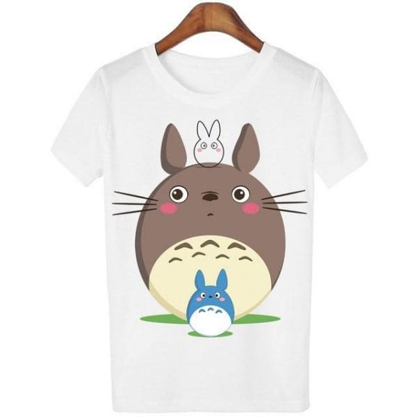 Casual o-neck Totoro Print T-shirt Women 14 Styles Ghibli Store ghibli.store