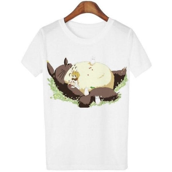 Casual o-neck Totoro Print T-shirt Women 14 Styles Ghibli Store ghibli.store