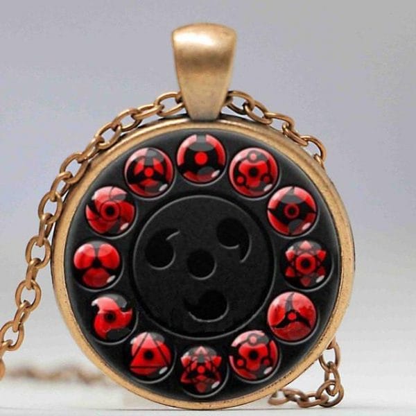 Naruto All Sharingan Earring Necklace Bracelet Ring Keychain Ghibli Store ghibli.store