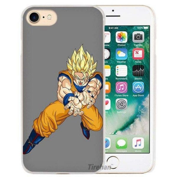 Dragon Ball Z Hard Transparent Phone Case Cover for Apple iPhone 4 4s 5 5s SE 5C 6 6s 7 Plus Ghibli Store ghibli.store