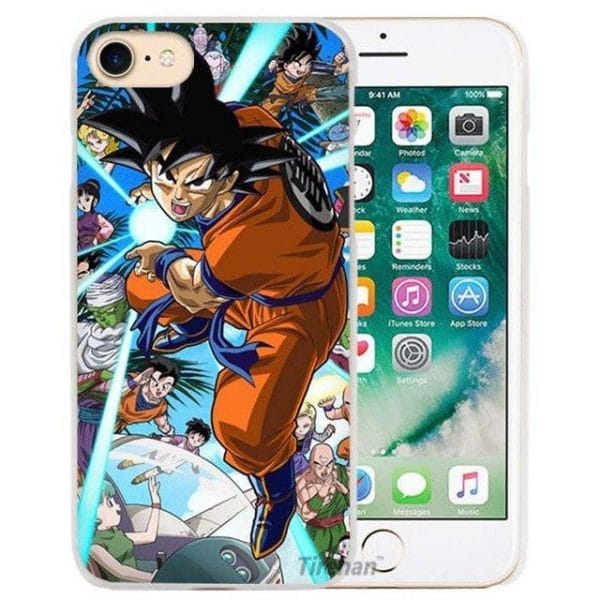 Dragon Ball Z Hard Transparent Phone Case for Apple iPhone 4 4s 5 5s SE 5C 6 6s 7 Plus - ghibli.store