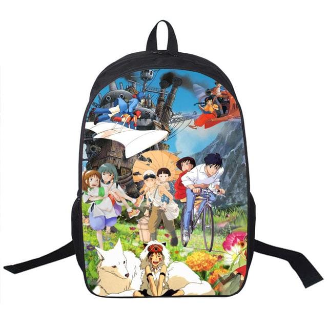 Studio Ghibli Printing Backpack 16 Styles Ghibli Store ghibli.store