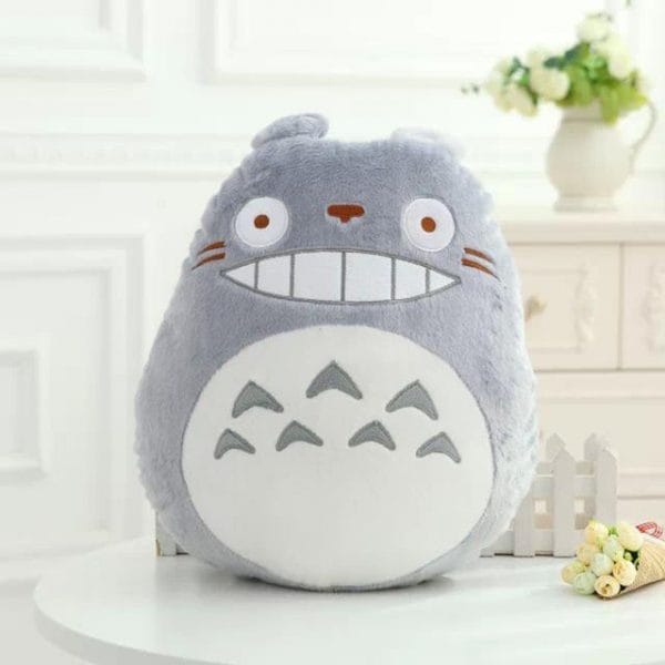 My Neighbor Totoro & KiKi's Delivery Service Jiji Plush Stuffed Pillow - ghibli.store