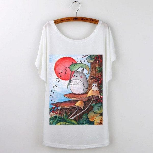 Cute Totoro Print T Shirts For Women 14 Styles Ghibli Store ghibli.store